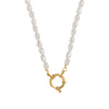 18K Gold Plated Stainless Steel Snake Bone Chain Necklace – Elegant DIY Jewelry, Lightweight & Durable