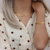 New Herringbone Chain Necklace Bracelets Set