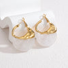 Creative Unique Stainless Steel Colored Acrylic Pendant Earrings for Women Elegant Charming Daily Party Jewelry Birthday Gifts
