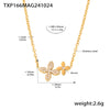 A Set of Necklace Bracelet Chain Charm Jewelry Gift