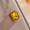 Trendy Square Stainless Steel Zirconia Earrings For Women Girls Gold Color Metal Crystal Earring Party Birthday Daily Jewelry