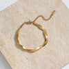 New Herringbone Chain Necklace Bracelets Set
