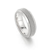 KALEN Waterproof Wedding Ring for Women Men Couple Rings Chunky Geometric Circle Minimalist Ring New Fashion Jewelry Gift