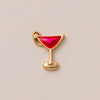 Fashionable and trendy fresh digital rose dragonfly lemon DIY pendant charms jewelry making