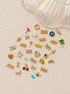 Fashionable and trendy fresh digital rose dragonfly lemon DIY pendant charms jewelry making