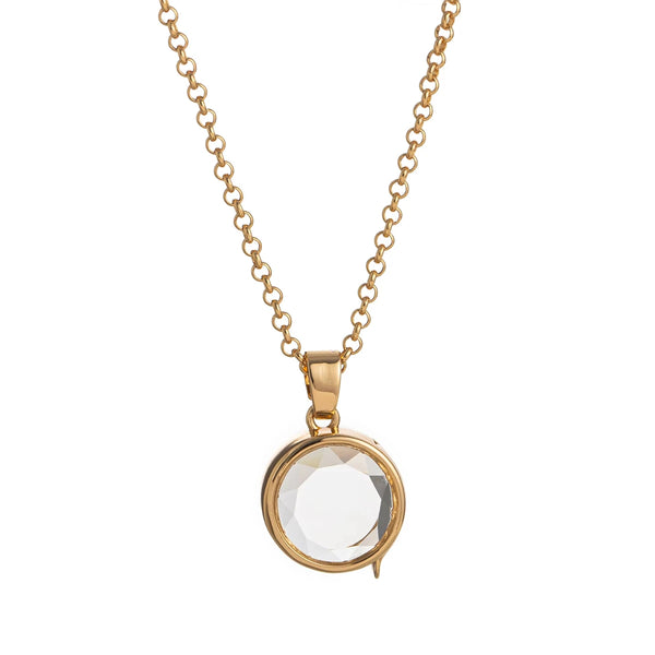 Vintage small accessory with openable DIY pendant, hollow design, transparent box, gold-plated and color preserving
