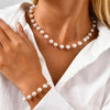 Pearl Bracelet & necklace Jewelry Gift