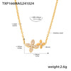 A Set of Necklace Bracelet Chain Charm Jewelry Gift