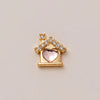 Fashionable and trendy fresh digital rose dragonfly lemon DIY pendant charms jewelry making