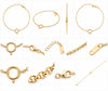 LOVAXE Gold Circle Bracelet