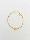 LOVAXE Gold Circle Bracelet