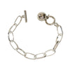 Fashion Jewellery Silver Chain Beads Charm Bracelet Minimalist Women Accessories
