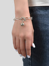 Fashion Jewellery Silver Chain Beads Charm Bracelet Minimalist Women Accessories